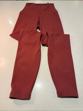 Nike Girl’s Joggers in Brick Red